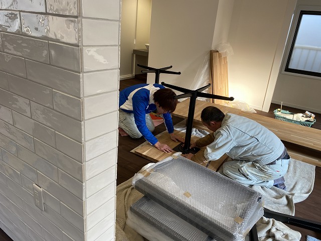 京都市で人気のリフォーム,リノベーションの工務店の株式会社サインの家具工事