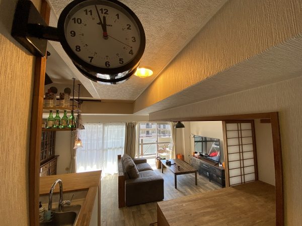 京都マンションリノベーションDIY人気メイン写真