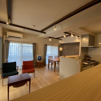 京都市中京区のマンションリノベーション　北欧デザイン　京都　サイン3