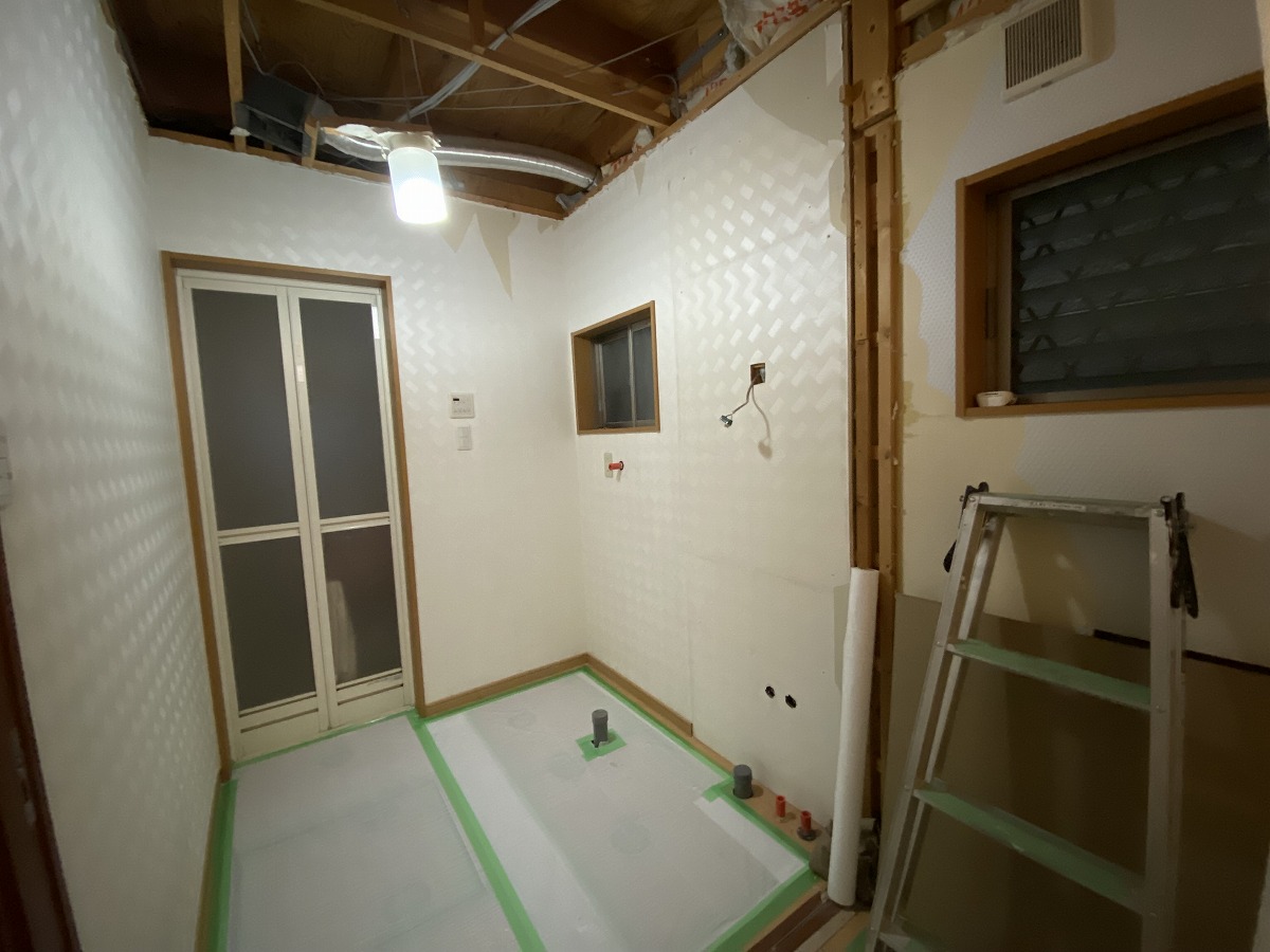 戸建てリフォーム京都，洗面所，トイレのリフォーム5