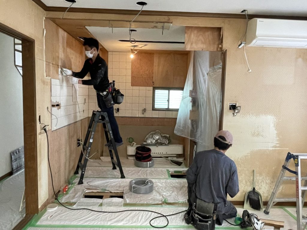 キッチンリフォーム京都DIY