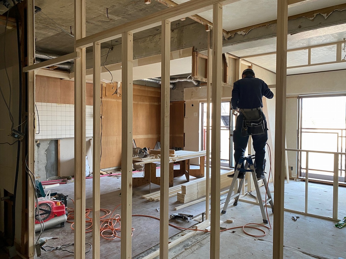 京都マンションリフォームが得意な株式会社サインです。リノベ京都おしゃれ1