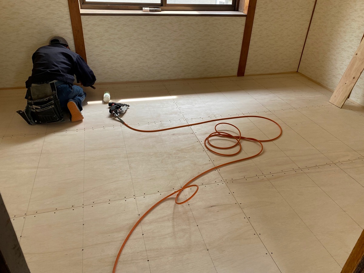 京都市左京区の戸建てDIYリフォーム4
