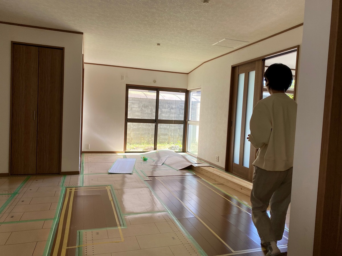 京都市左京区の戸建てDIYリフォーム3