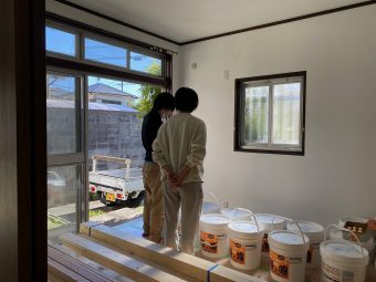 京都市左京区の戸建てDIYリフォーム1