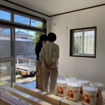 京都市左京区の戸建てDIYリフォーム1