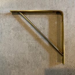 京都DIYパーツ，真鍮の棚受け金物，シンチュウのおしゃれ金物，リノベーション京都