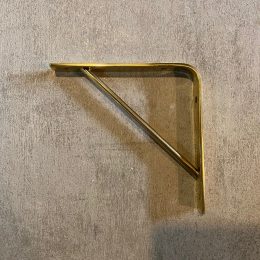 京都DIYパーツ，真鍮の棚受け金物，シンチュウのおしゃれ金物，リノベーション京都