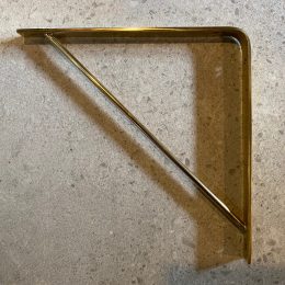 京都DIYパーツ，真鍮の棚受け金物，シンチュウのおしゃれ金物，リノベーション京都