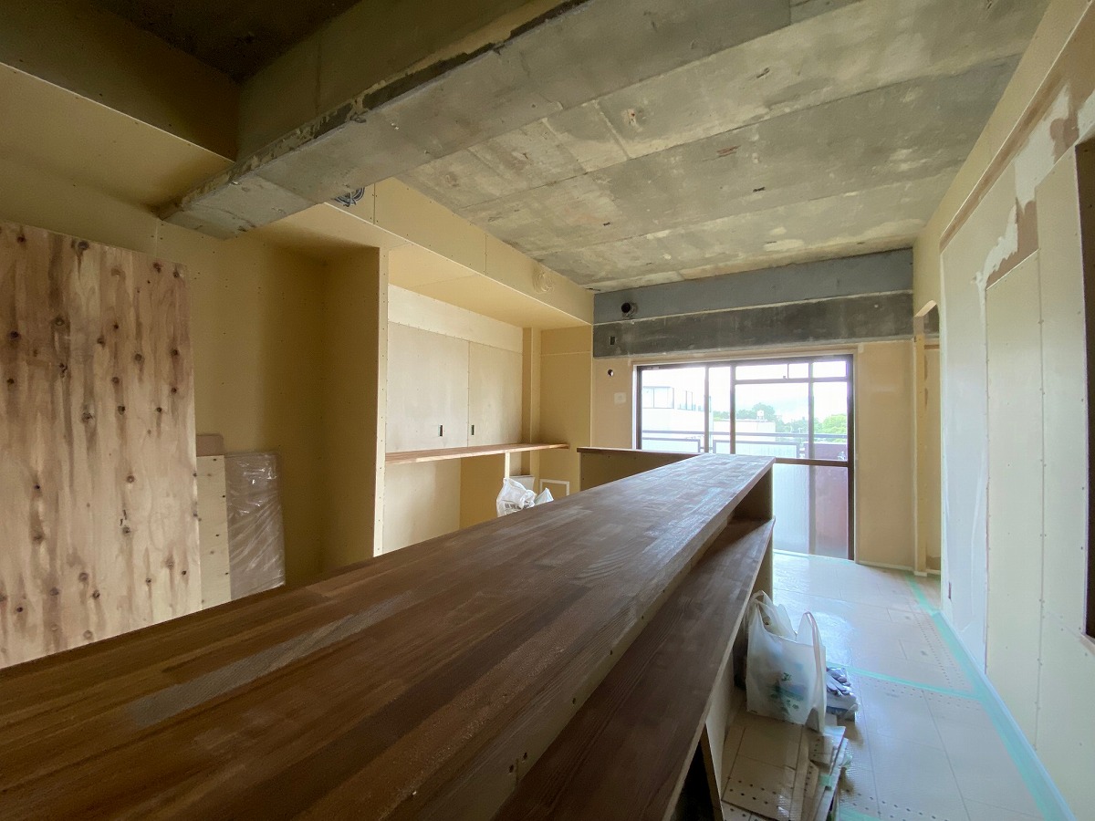 マンションリノベーション京都，DIYマンションリフォーム京都，オシャレなリフォーム12