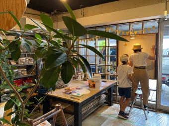 DIYリフォーム京都，DIYリノベーション京都，京都うまーくヌレール漆喰