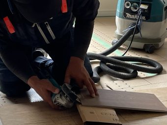 DIYリフォーム京都，DIYリノベーション京都，京都タイル