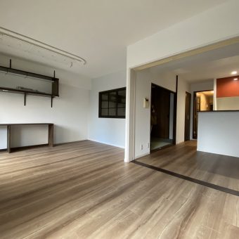 京都市中京区T様邸マンションリノベーション，マンションリフォーム京都1観葉植物，エアープランツが似合うお部屋づくり京都，株式会社サイン