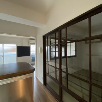 京都市中京区T様邸マンションリノベーション，マンションリフォーム京都1観葉植物，エアープランツが似合うお部屋づくり京都，株式会社サイン